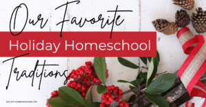 Read more about the article Our Favorite Holiday Homeschool Traditions